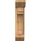 Ekena Millwork Merced Slat Smooth Bracket w/ Offset Brace, Western Red Cedar, 5 1/2"W x 16"D x 24"H BKT0604X16X24MRC06SWR - alternate 2
